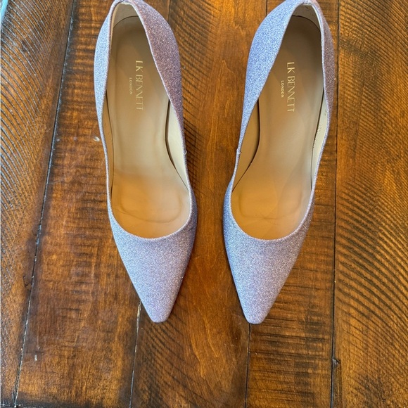 LK Bennett Dazzle Court Heels with Flared Heel, NWOT - Picture 3 of 10